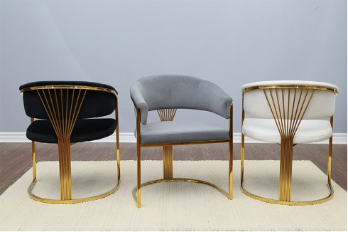 Lotus Gold Accent Chair Lotus Gold Accent Chair