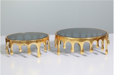 Gold Tear Drop Cake Set