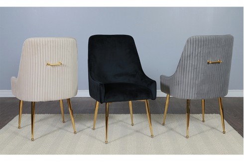 Hailey Gold Dining Chair Hailey Gold Dining Chair