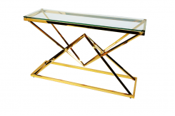 Gold Narnia Console Table