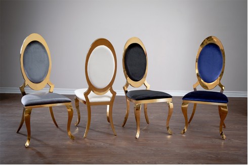 Gold Janet Dining Chair Gold Janet Dining Chair