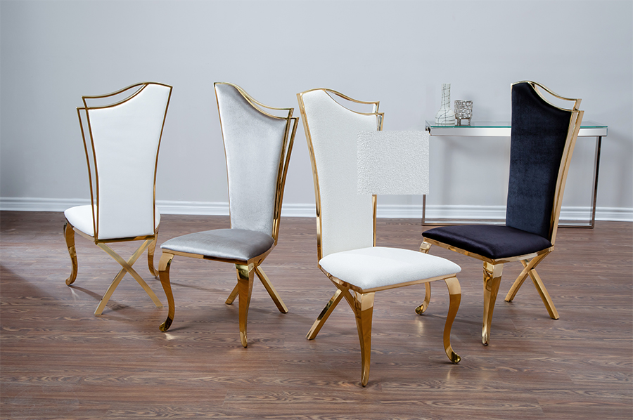 Gold Vera Dining Chair