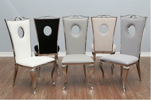 Crown Silver Dining Chair Crown Silver Dining Chair
