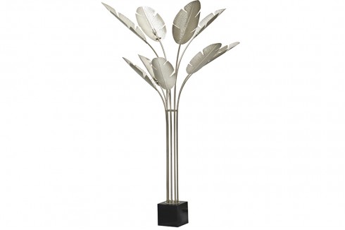 Silver Leaf Floor Lamp Silver Leaf Floor Lamp