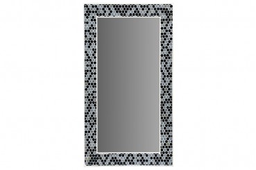 Checkers Inlay Standing Mirror