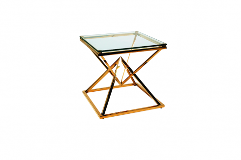 Gold Narnia Side Table