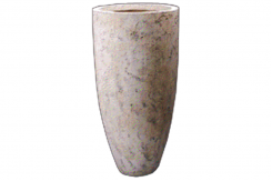Round Stone Vase