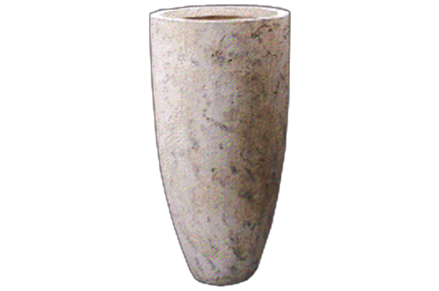 Round Stone Vase