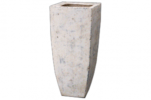 Square Stone Vase